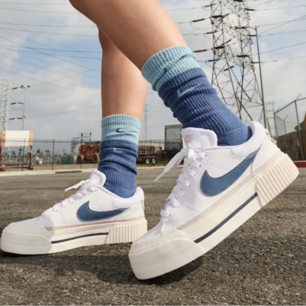 Nike Women's Court Legacy Lift Platform Sneakers